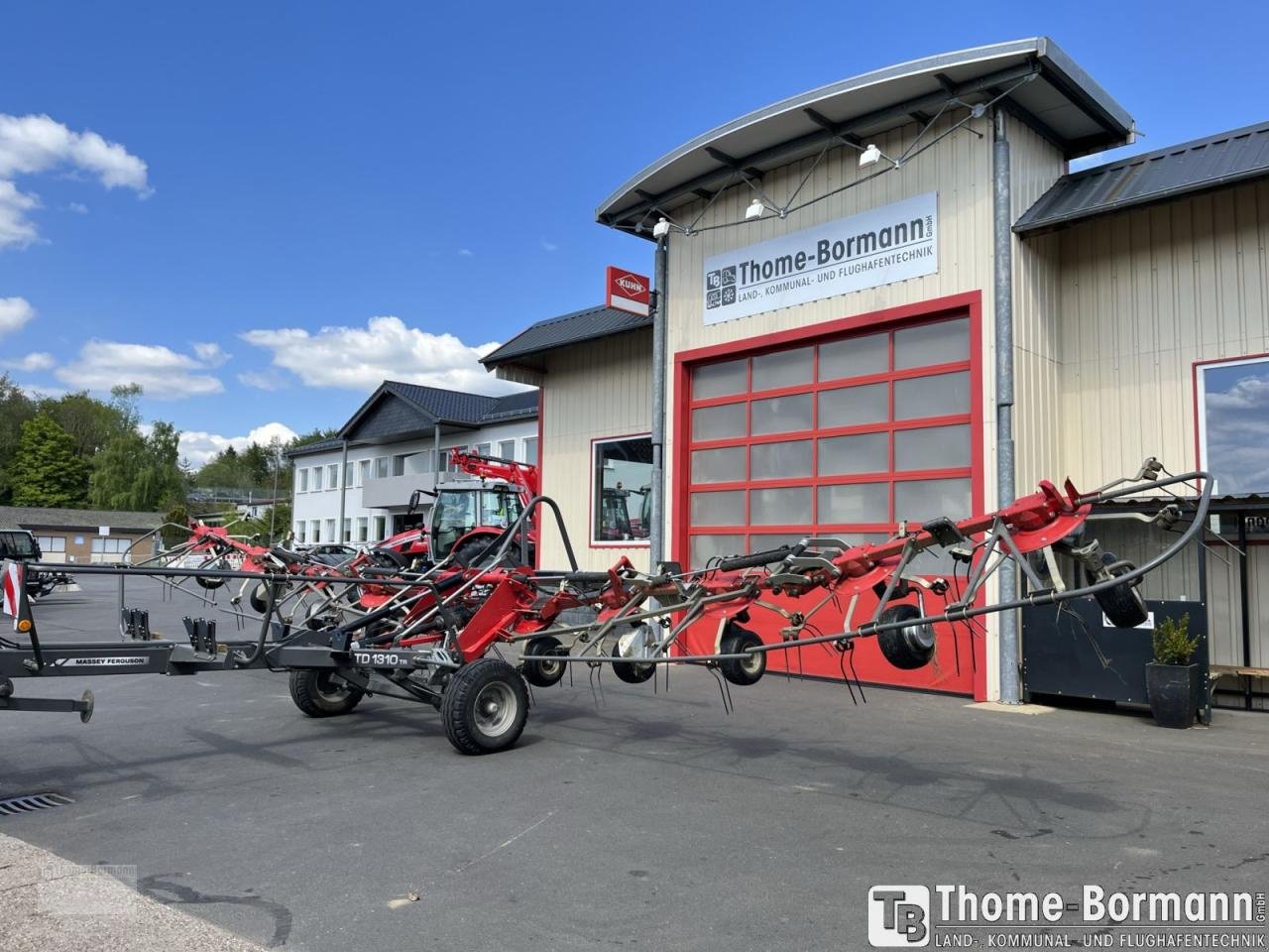 Kreiselheuer Türe ait Massey Ferguson TD 1310 TRC, Gebrauchtmaschine içinde Prüm (resim 5)