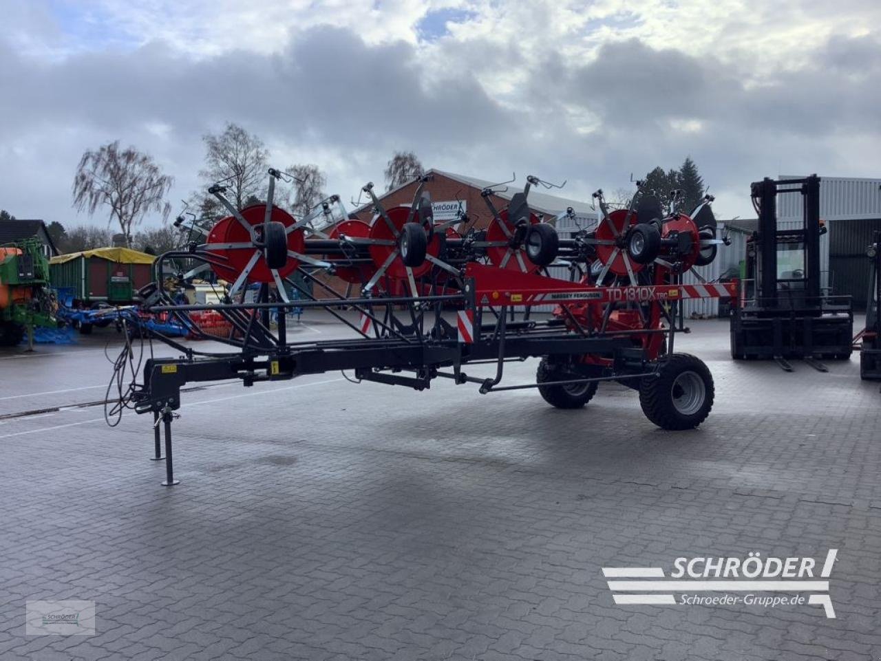 Kreiselheuer Türe ait Massey Ferguson TD 1310X TRC (LOTUS 1250 T), Neumaschine içinde Scharrel (resim 3)