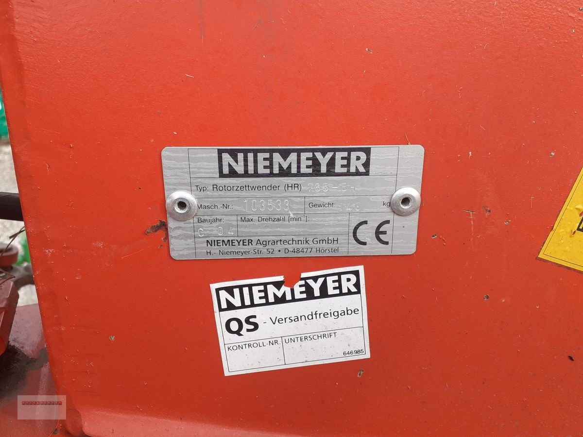 Kreiselheuer des Typs Niemeyer HR 785 DH, Gebrauchtmaschine in Tarsdorf (Bild 5)