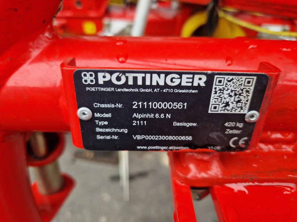 Kreiselheuer typu Pöttinger Alpinhit 6.6N, Gebrauchtmaschine v Etziken (Obrázek 2)