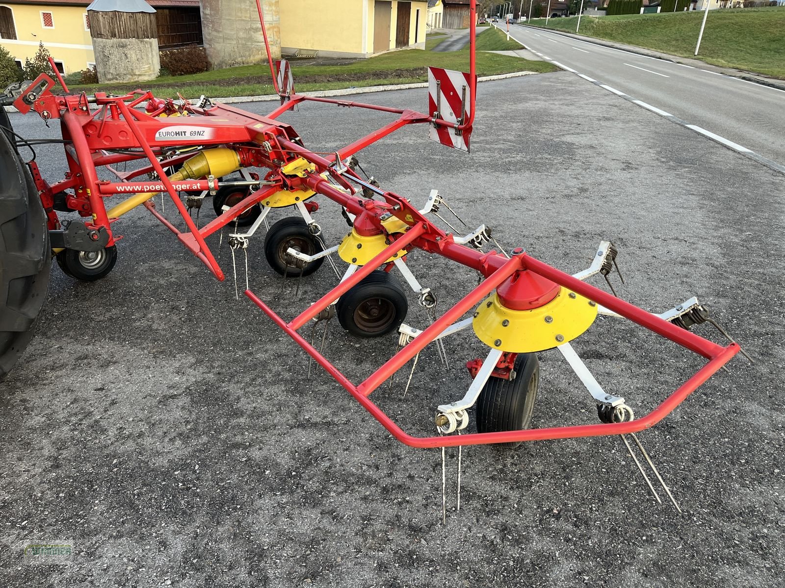 Kreiselheuer del tipo Pöttinger Euro HIT 69 NZ - gebrauchter Kreisler "7m, Gebrauchtmaschine en Kematen (Imagen 12)