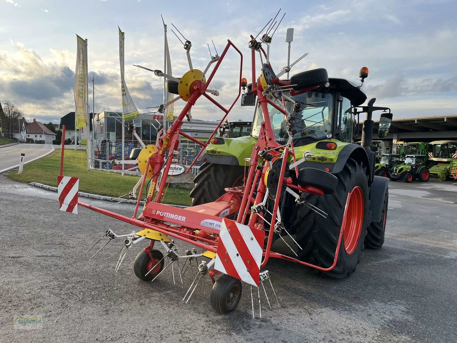 Kreiselheuer del tipo Pöttinger Euro HIT 69 NZ - gebrauchter Kreisler "7m, Gebrauchtmaschine en Kematen (Imagen 21)