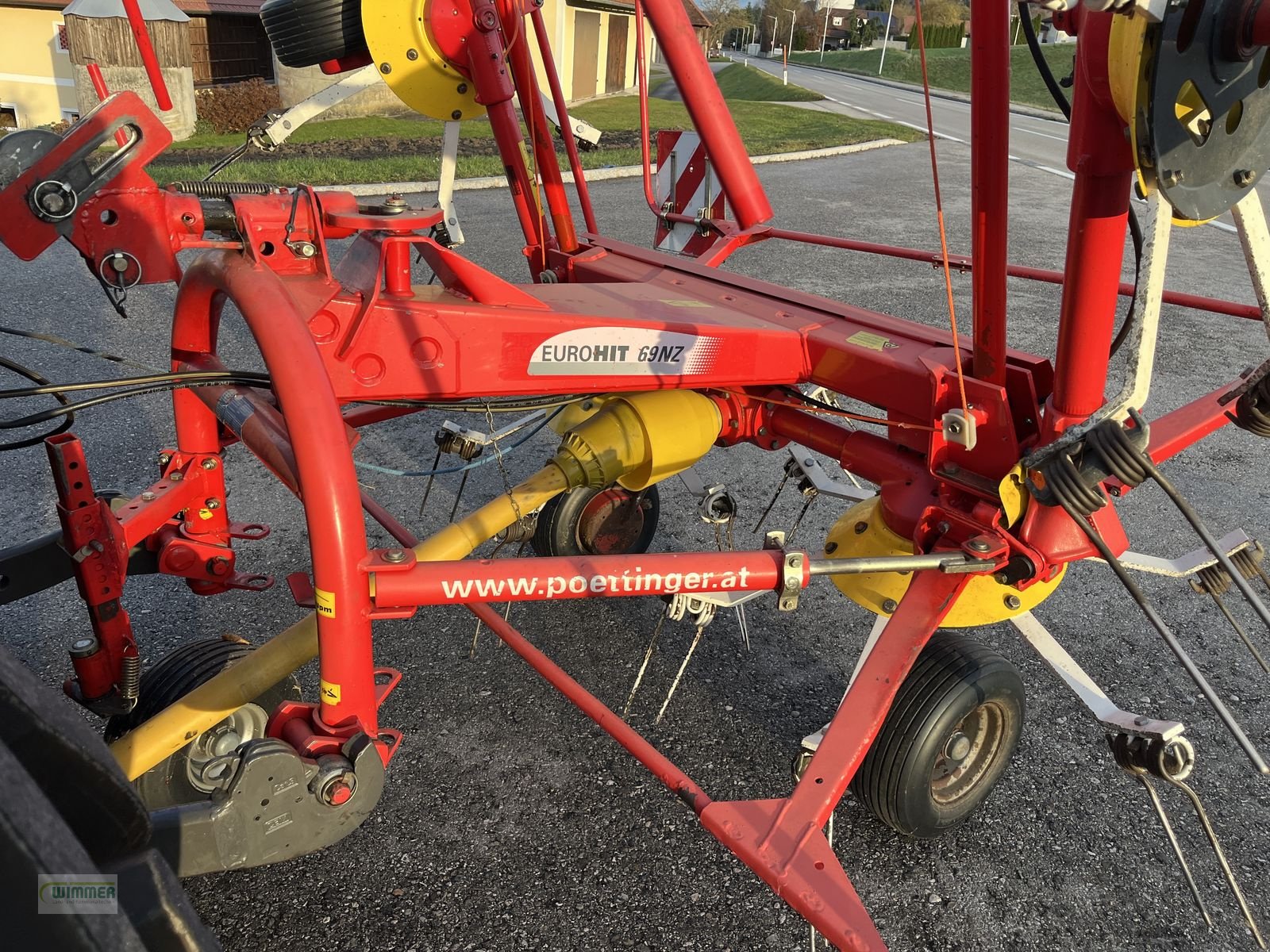 Kreiselheuer del tipo Pöttinger Euro HIT 69 NZ - gebrauchter Kreisler "7m, Gebrauchtmaschine en Kematen (Imagen 25)