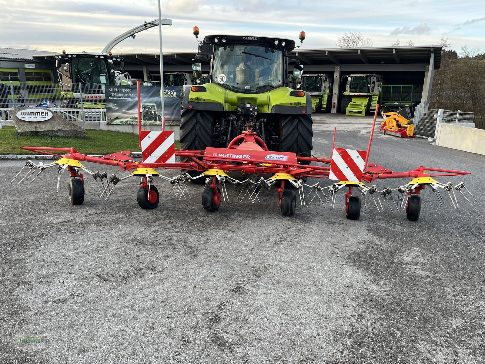 Kreiselheuer del tipo Pöttinger Euro HIT 69 NZ - gebrauchter Kreisler "7m, Gebrauchtmaschine en Kematen (Imagen 29)