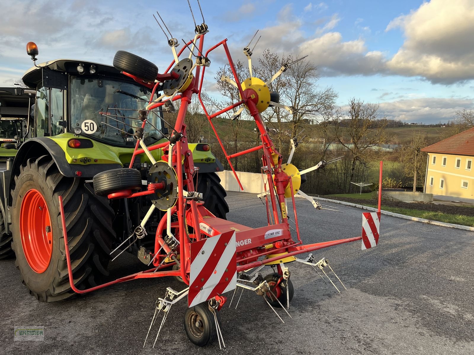 Kreiselheuer typu Pöttinger Euro HIT 69 NZ, Gebrauchtmaschine v Kematen (Obrázek 11)