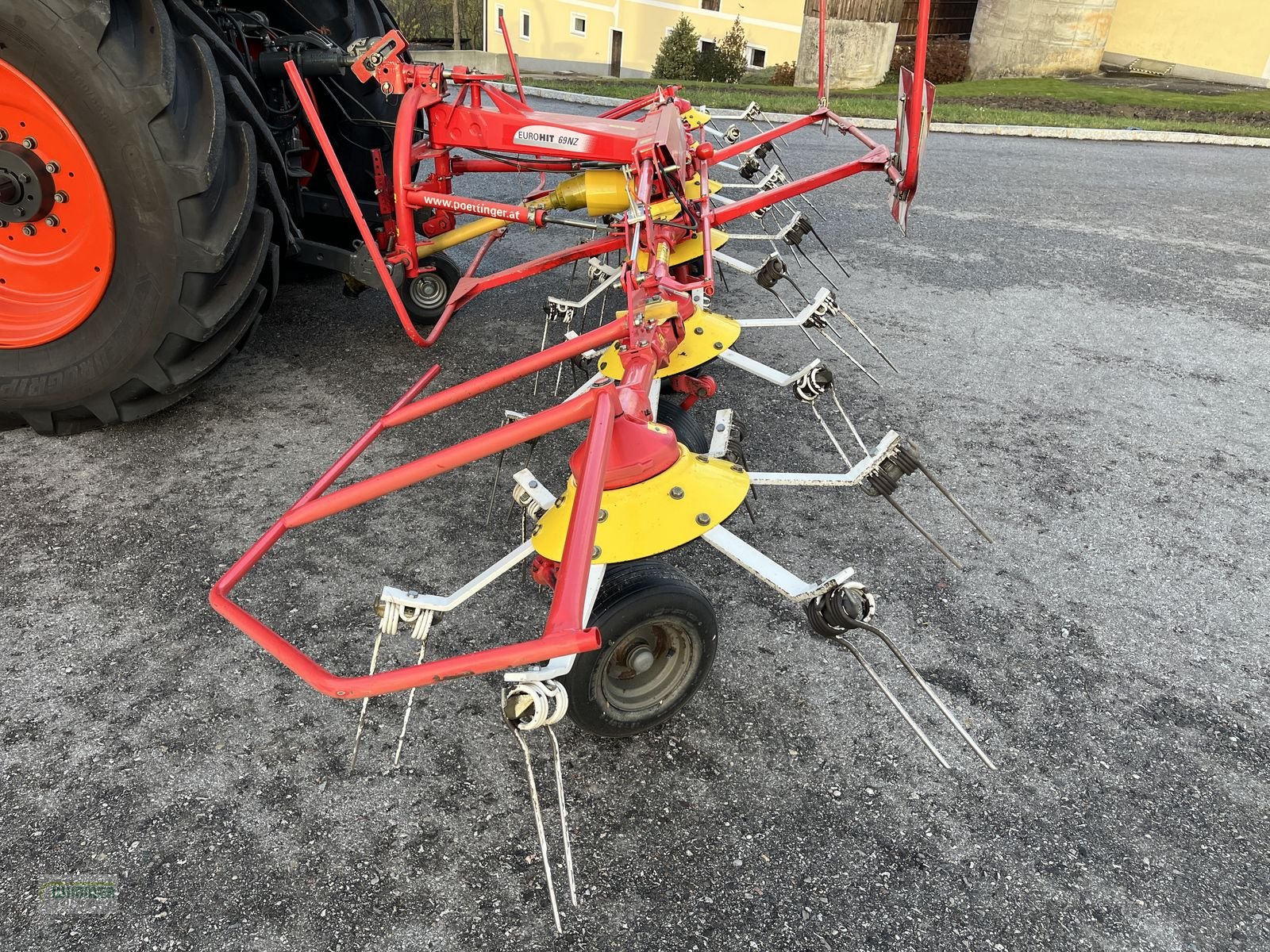 Kreiselheuer typu Pöttinger Euro HIT 69 NZ, Gebrauchtmaschine v Kematen (Obrázek 4)