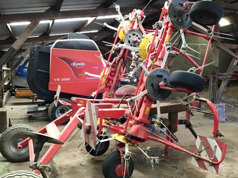 Kreiselheuer des Typs Pöttinger EUROHIT 91 A, Gebrauchtmaschine in DIFFENBACH-LES-HELLIMER (Bild 3)