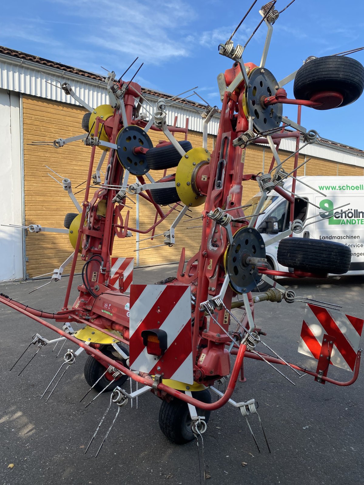 Kreiselheuer des Typs Pöttinger Eurohit 91 NZ, Gebrauchtmaschine in Hagenbüchach (Bild 4)