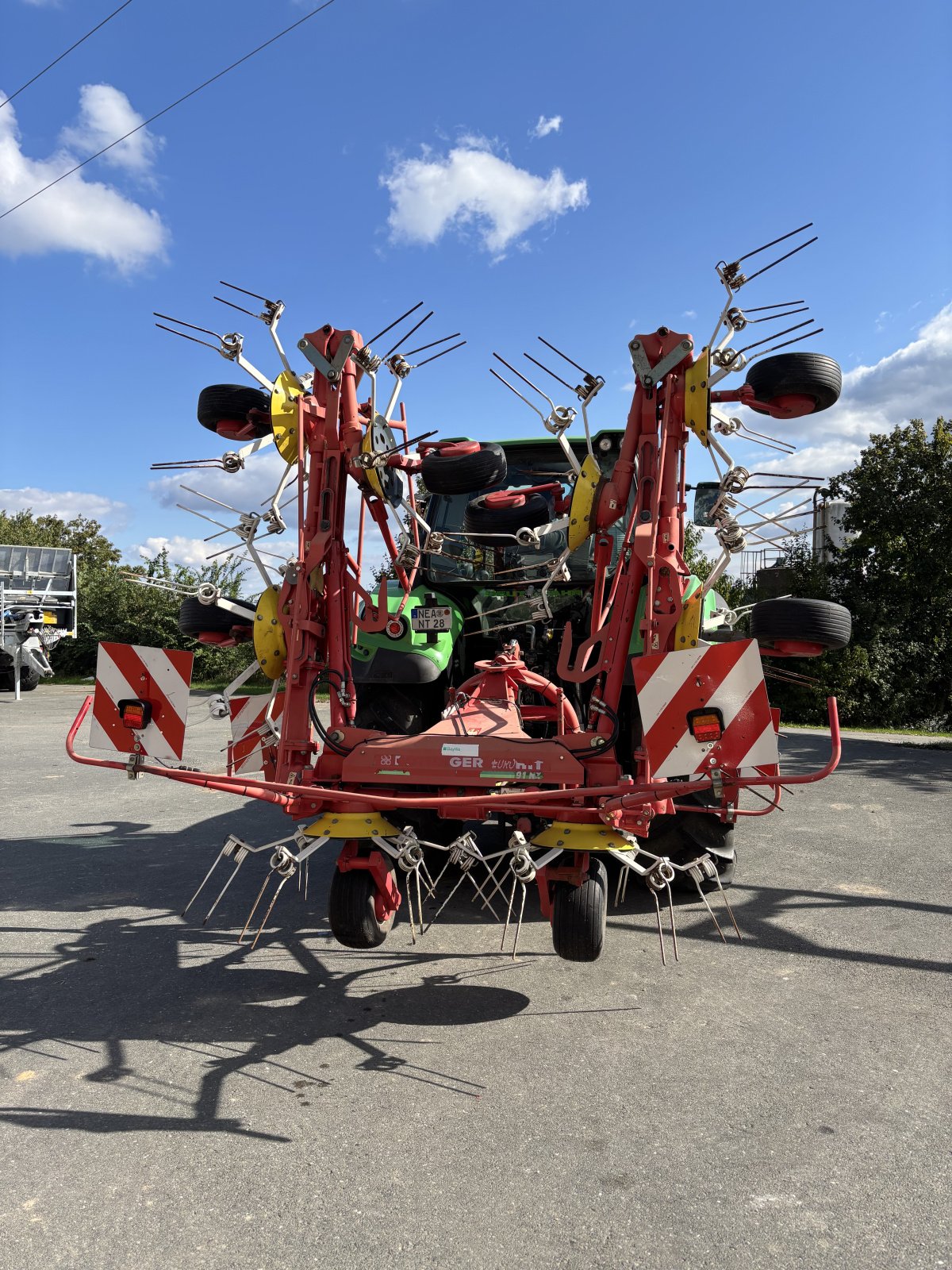 Kreiselheuer des Typs Pöttinger Eurohit 91 NZ, Gebrauchtmaschine in Hagenbüchach (Bild 7)