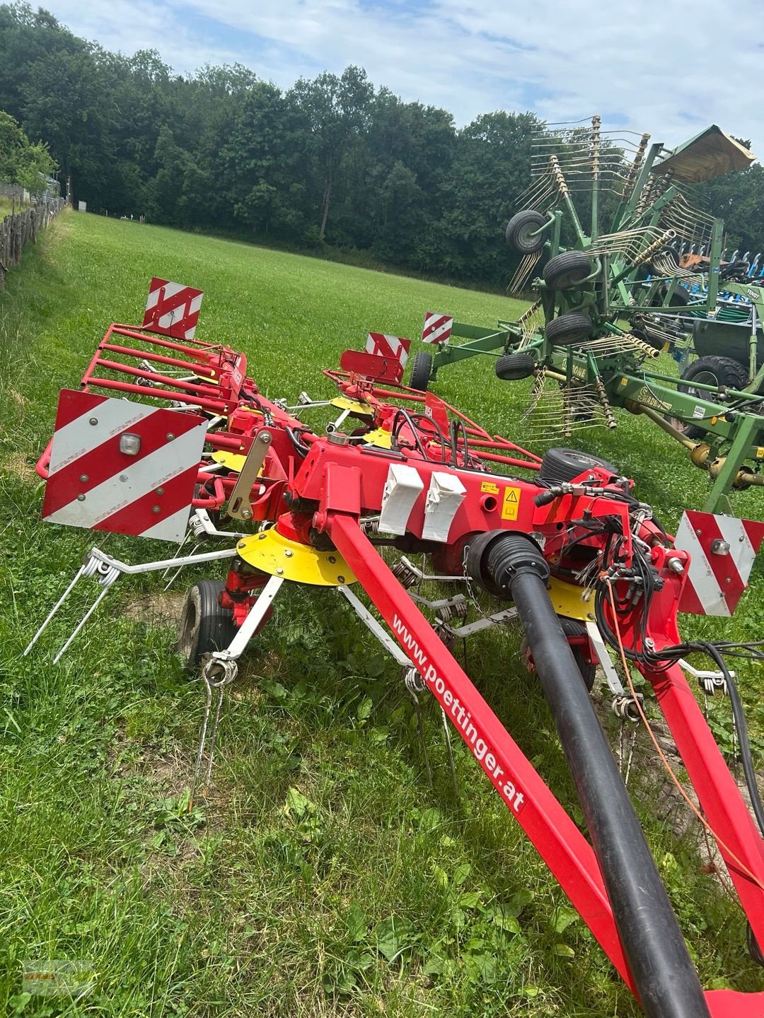 Kreiselheuer του τύπου Pöttinger Hit 105 A, Gebrauchtmaschine σε Oberessendorf-Eberhardzell (Φωτογραφία 4)