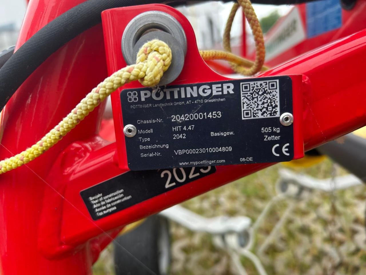 Kreiselheuer tip Pöttinger HIT 4.47, Neumaschine in Worms (Poză 4)