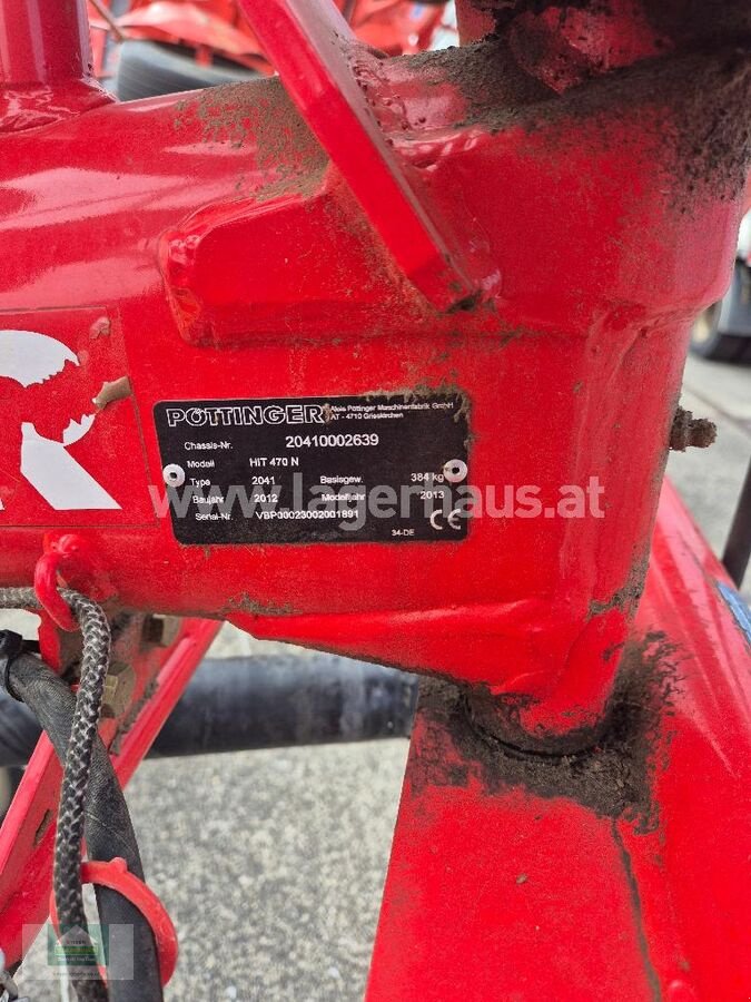 Kreiselheuer Türe ait Pöttinger HIT 470 N, Gebrauchtmaschine içinde Klagenfurt (resim 4)