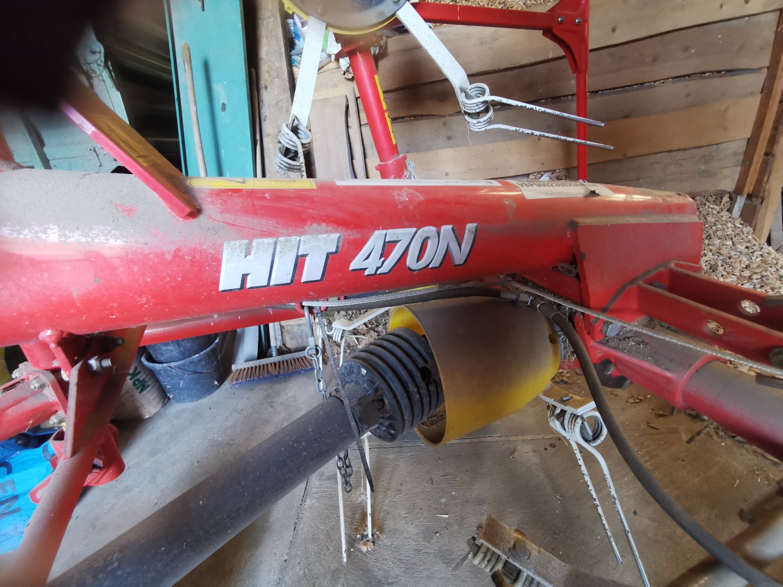 Kreiselheuer des Typs Pöttinger Hit 470 N, Gebrauchtmaschine in Sankt Leonhard am Hornerwald  (Bild 3)