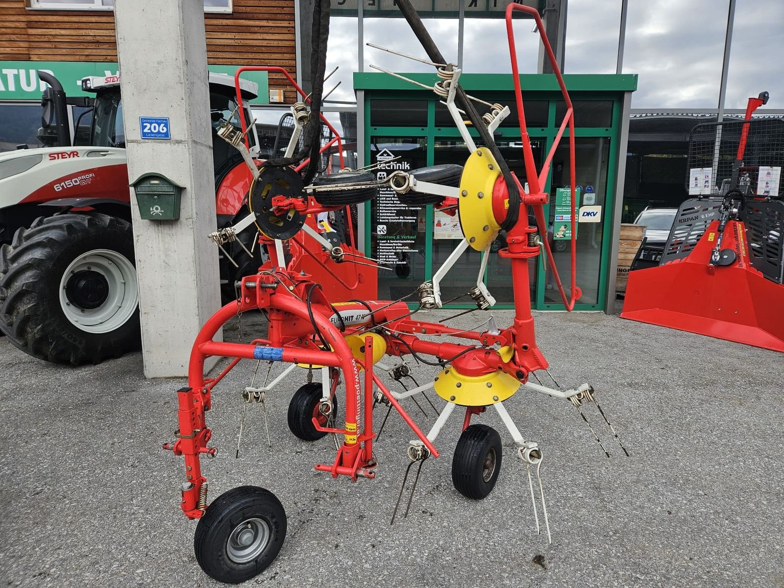 Kreiselheuer typu Pöttinger Hit 47N / Eurohit 47 N, Gebrauchtmaschine v Flachau (Obrázek 2)