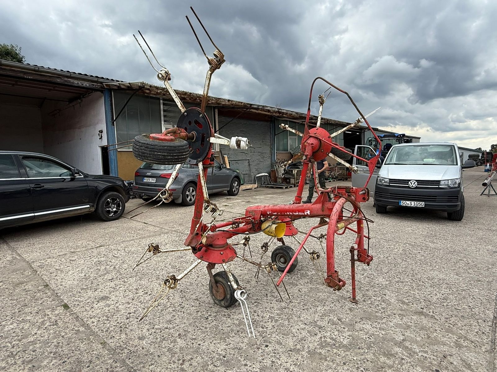 Kreiselheuer Türe ait Pöttinger Hit 54 N, Gebrauchtmaschine içinde Nieheim Kreis Höxter (resim 7)