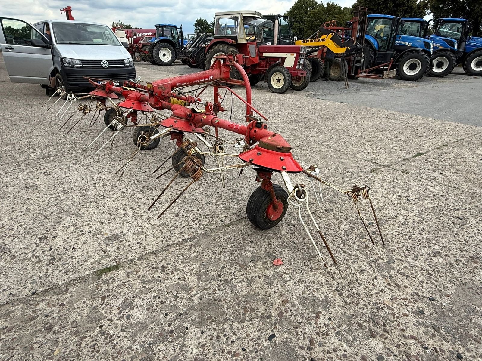 Kreiselheuer Türe ait Pöttinger Hit 54 N, Gebrauchtmaschine içinde Nieheim Kreis Höxter (resim 4)