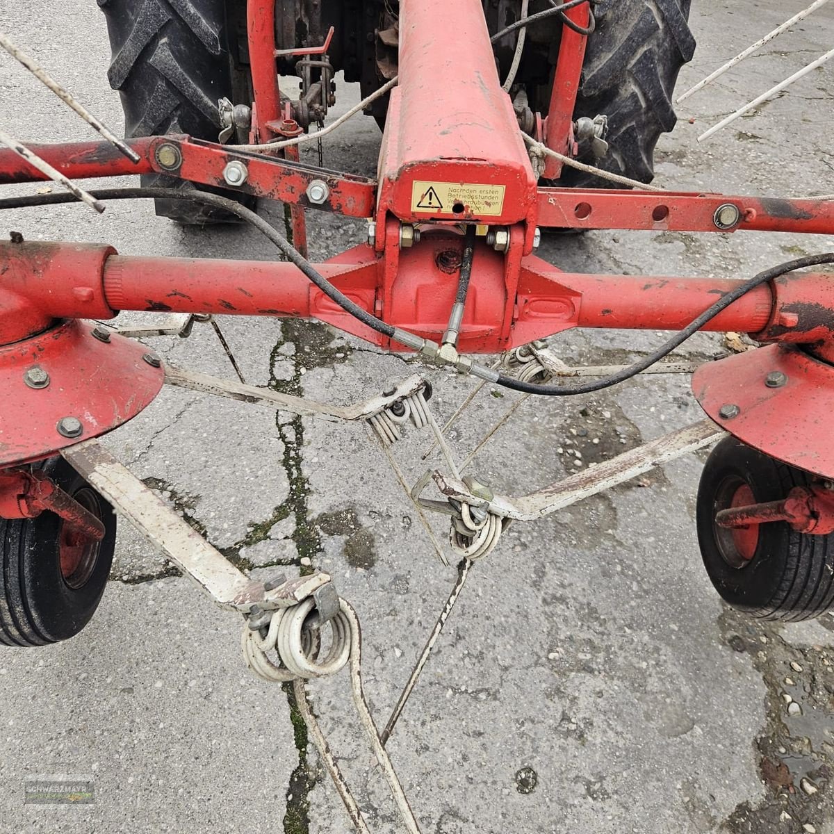 Kreiselheuer Türe ait Pöttinger HIT 54 N, Gebrauchtmaschine içinde Gampern (resim 4)