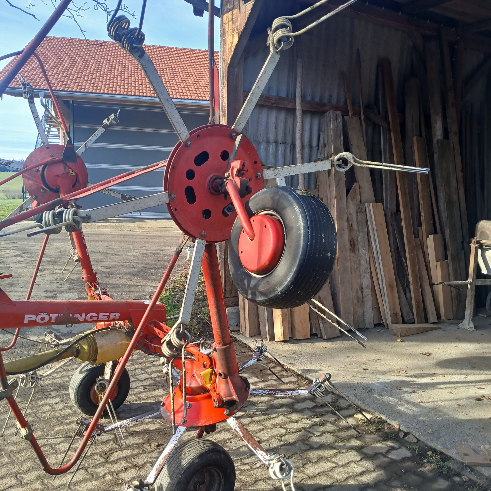 Kreiselheuer typu Pöttinger Hit 54 N, Gebrauchtmaschine v Laufen (Obrázek 3)