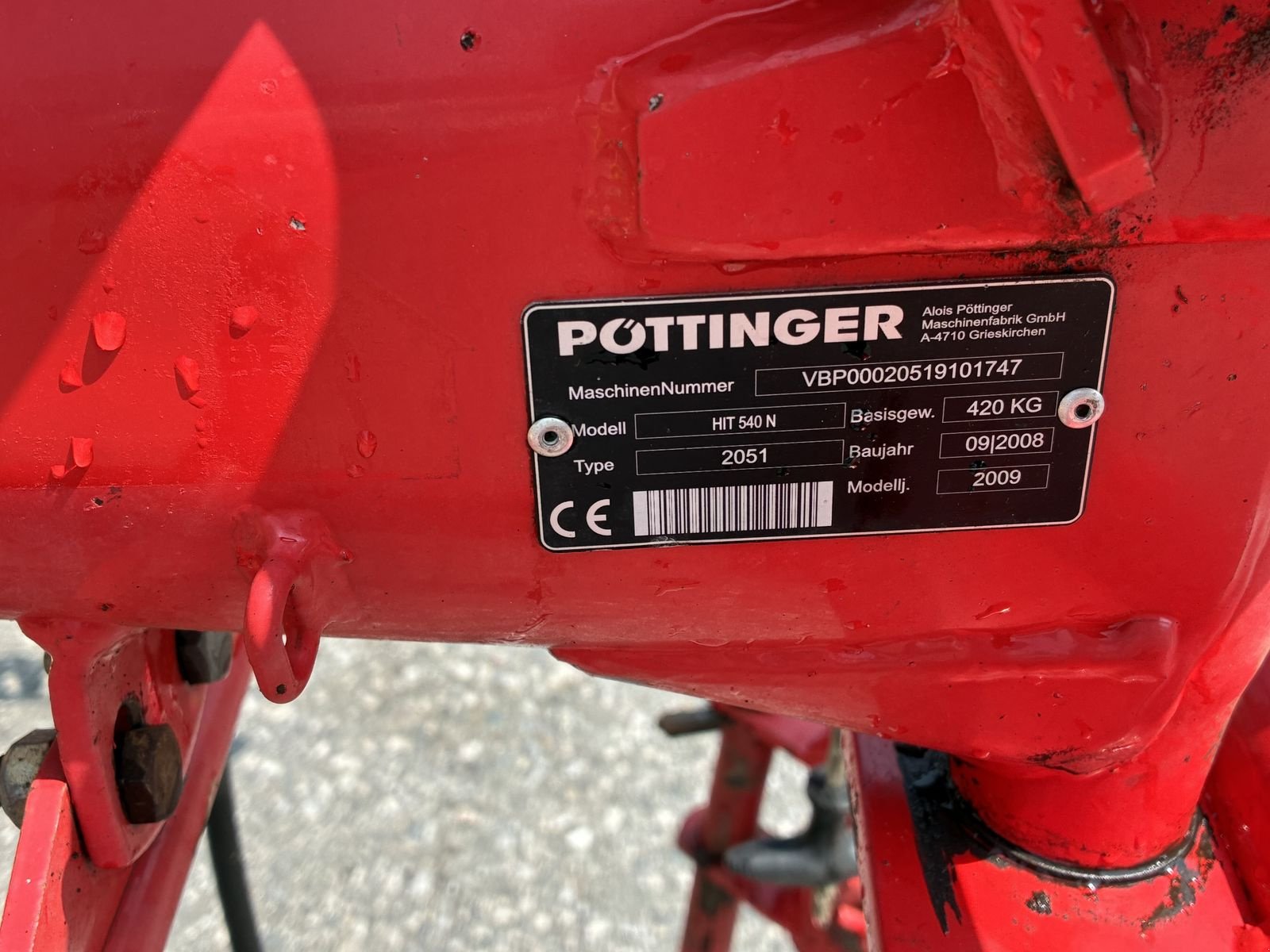 Kreiselheuer typu Pöttinger HIT 540 N, Gebrauchtmaschine v Villach (Obrázek 6)