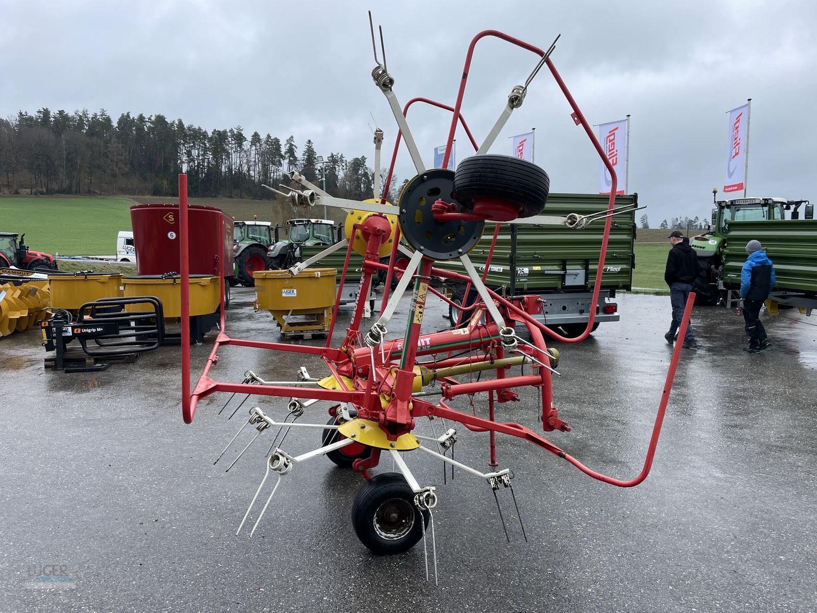Kreiselheuer del tipo Pöttinger HIT 58 NZ, Gebrauchtmaschine In Niederkappel (Immagine 3)
