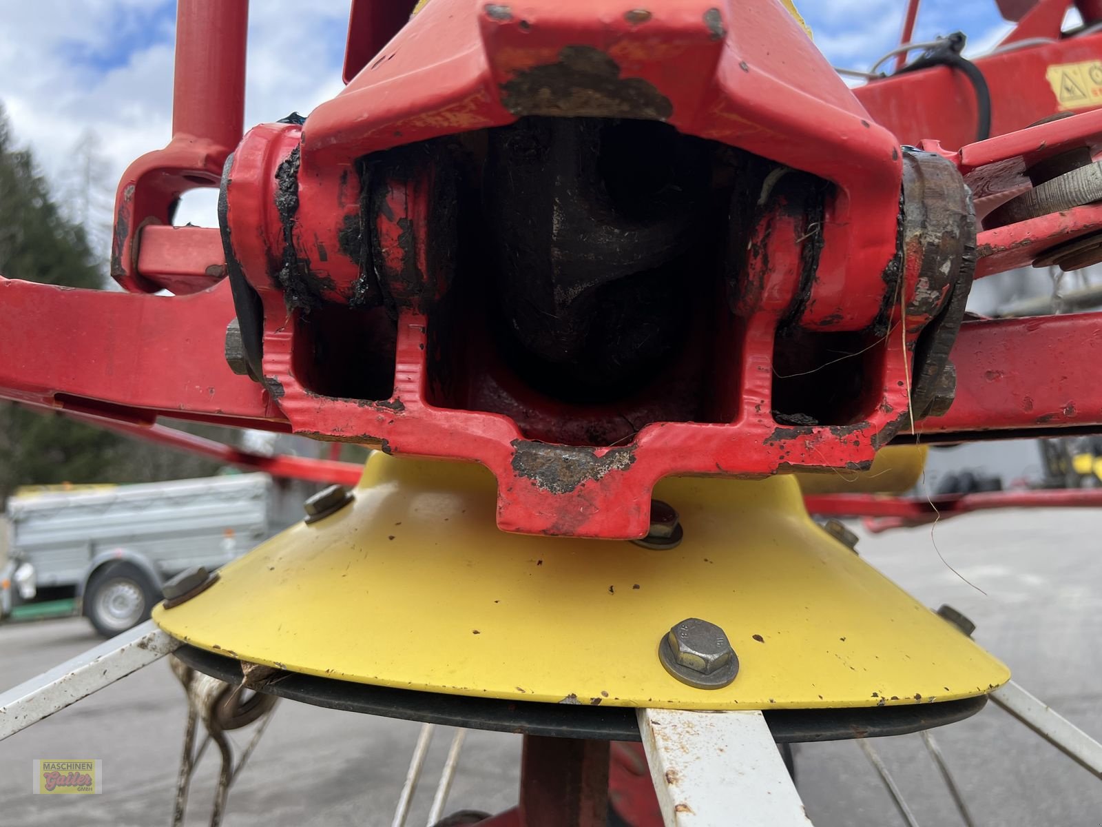 Kreiselheuer Türe ait Pöttinger HIT 610 NZ, Gebrauchtmaschine içinde Kötschach (resim 12)