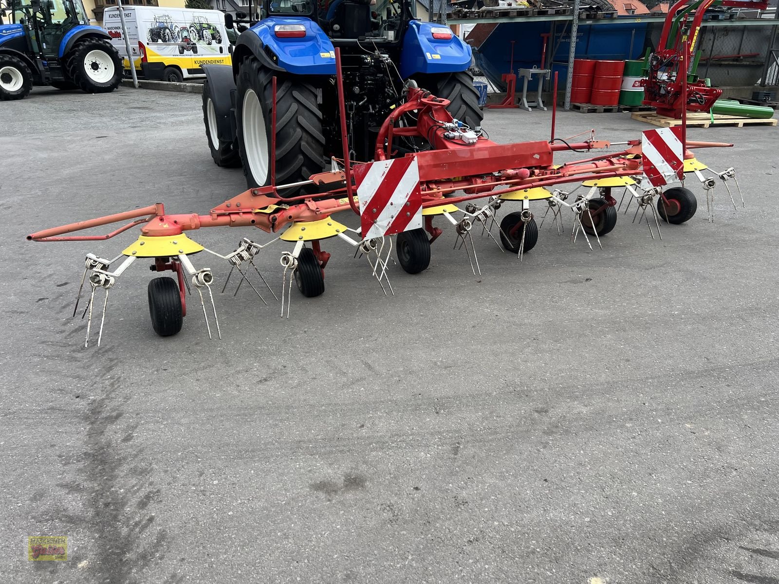 Kreiselheuer Türe ait Pöttinger HIT 610 NZ, Gebrauchtmaschine içinde Kötschach (resim 13)