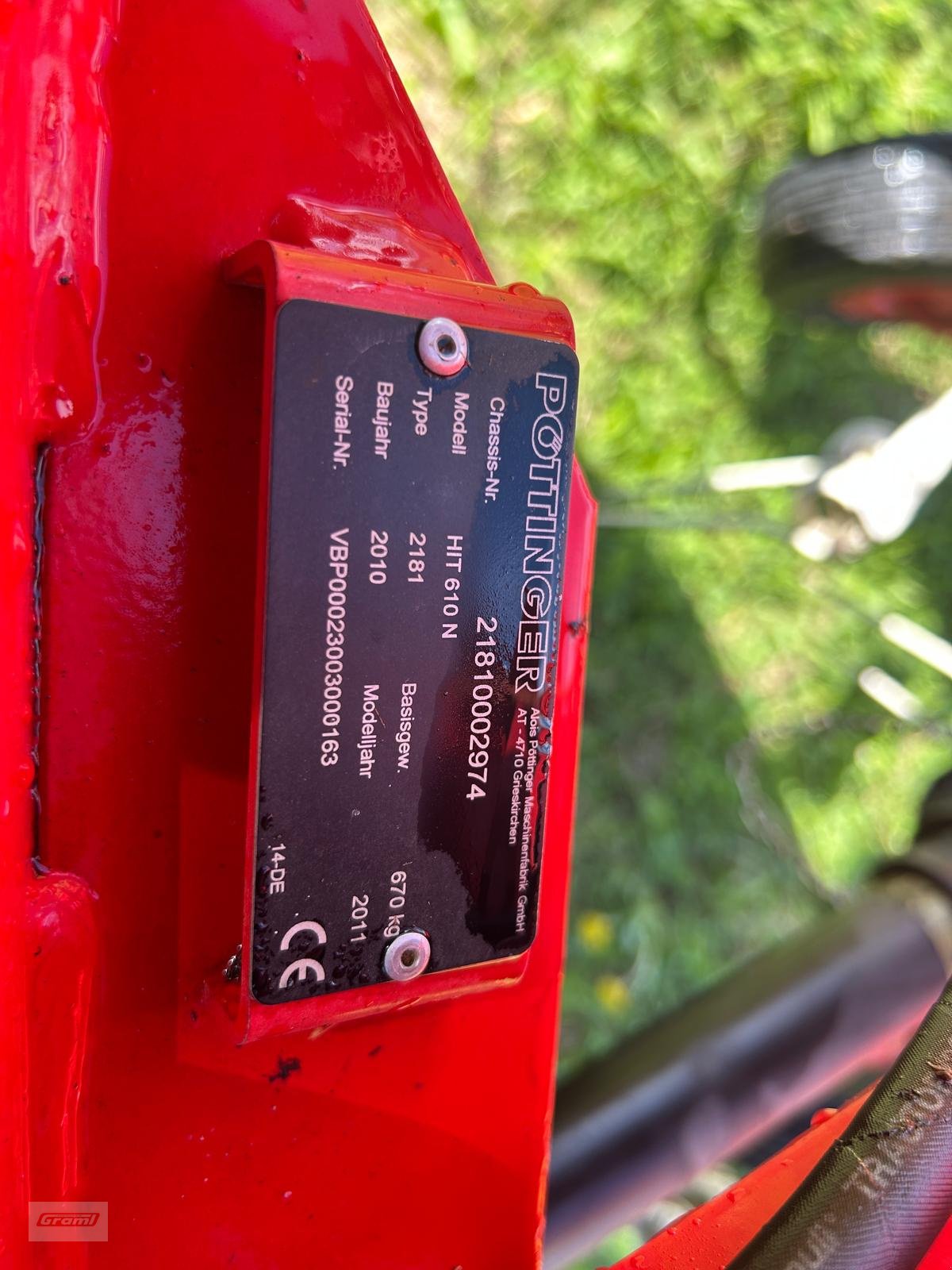 Kreiselheuer des Typs Pöttinger Hit 610, Gebrauchtmaschine in Kößlarn (Bild 7)