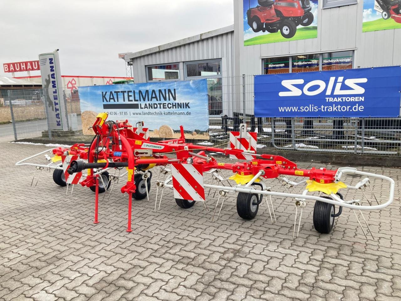 Kreiselheuer a típus Pöttinger Hit 6.61 Modeljahr 2017, Gebrauchtmaschine ekkor: Stuhr (Kép 4)
