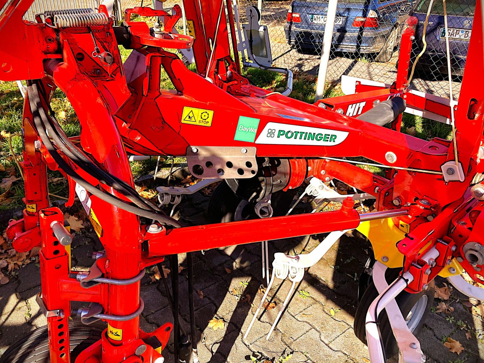 Kreiselheuer του τύπου Pöttinger HIT 6.69, Gebrauchtmaschine σε Murnau (Φωτογραφία 4)