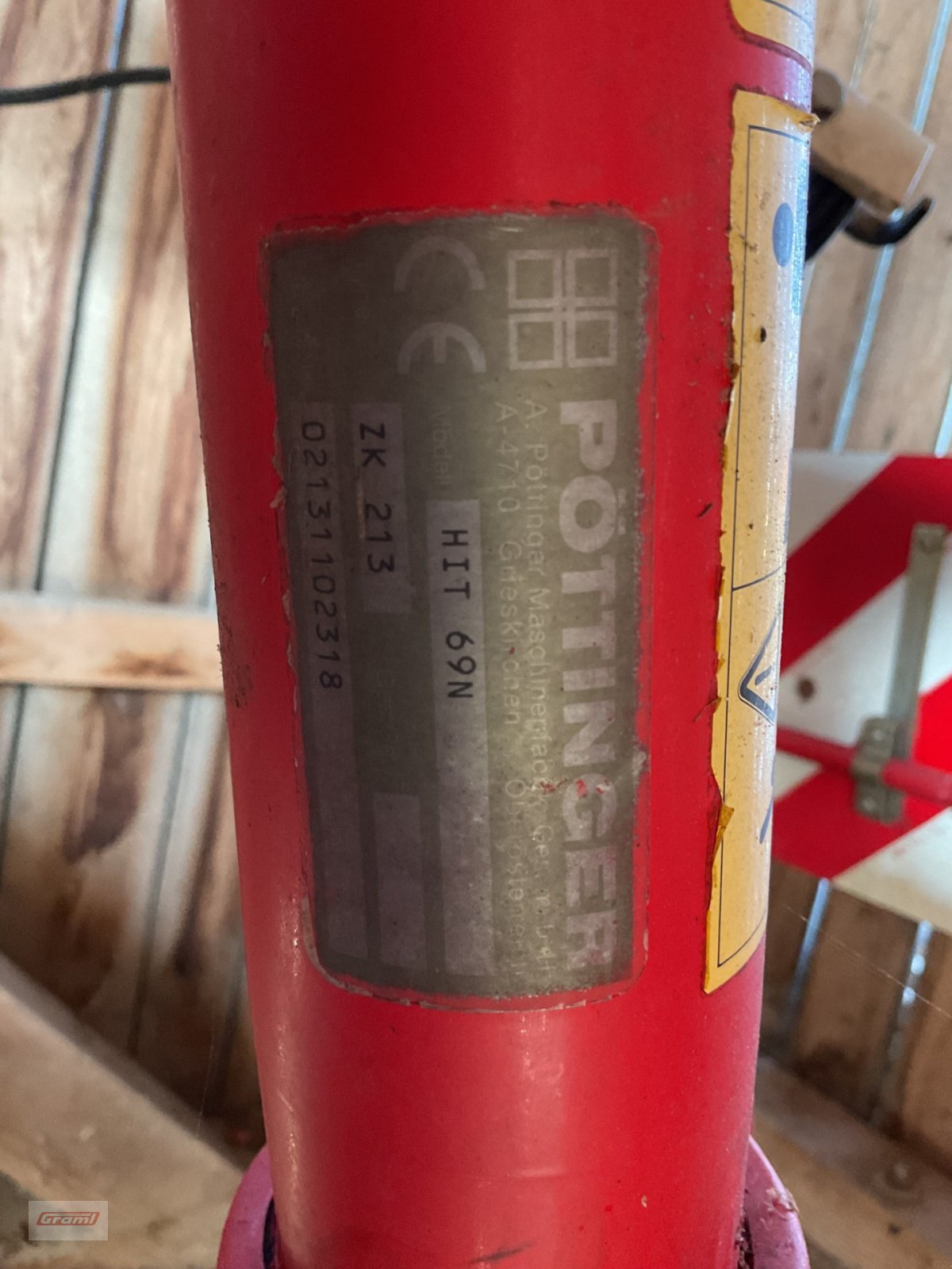 Kreiselheuer του τύπου Pöttinger Hit 69 N, Gebrauchtmaschine σε Kößlarn (Φωτογραφία 4)