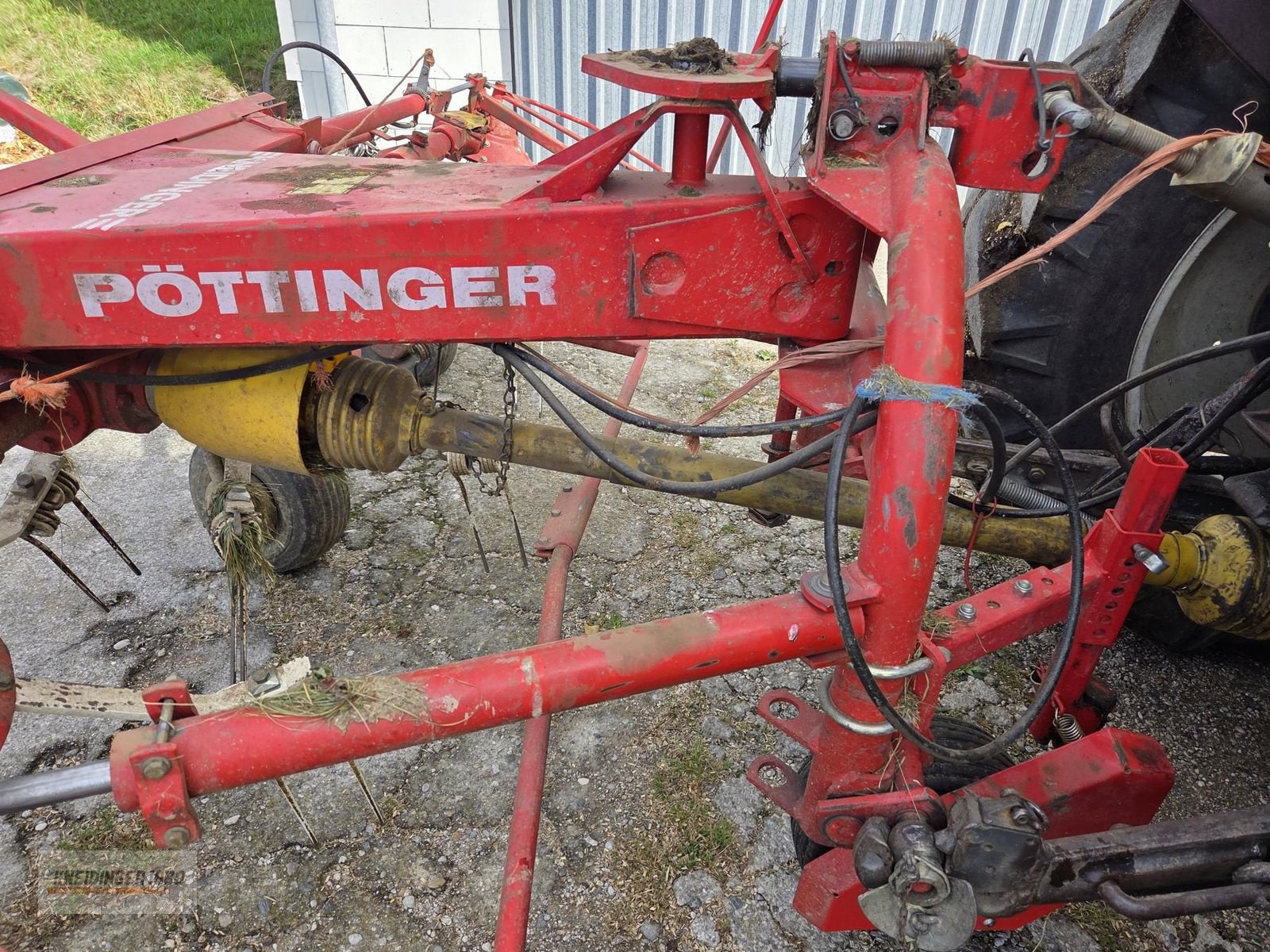 Kreiselheuer Türe ait Pöttinger HIT 69 NZ, Gebrauchtmaschine içinde Altenfelden (resim 3)