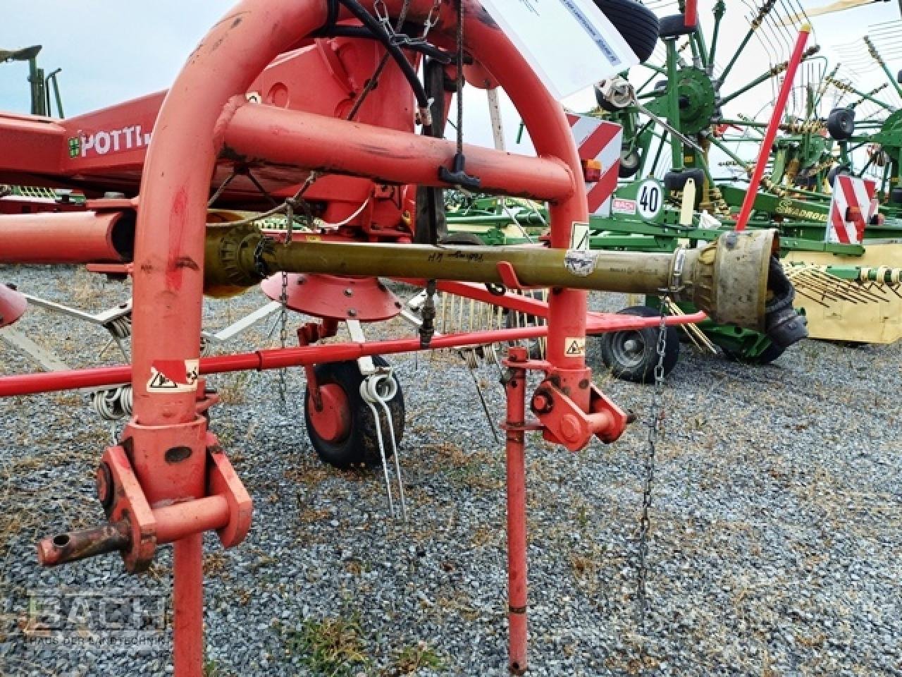 Kreiselheuer del tipo Pöttinger HIT 69 Z, Gebrauchtmaschine en Boxberg-Seehof (Imagen 6)