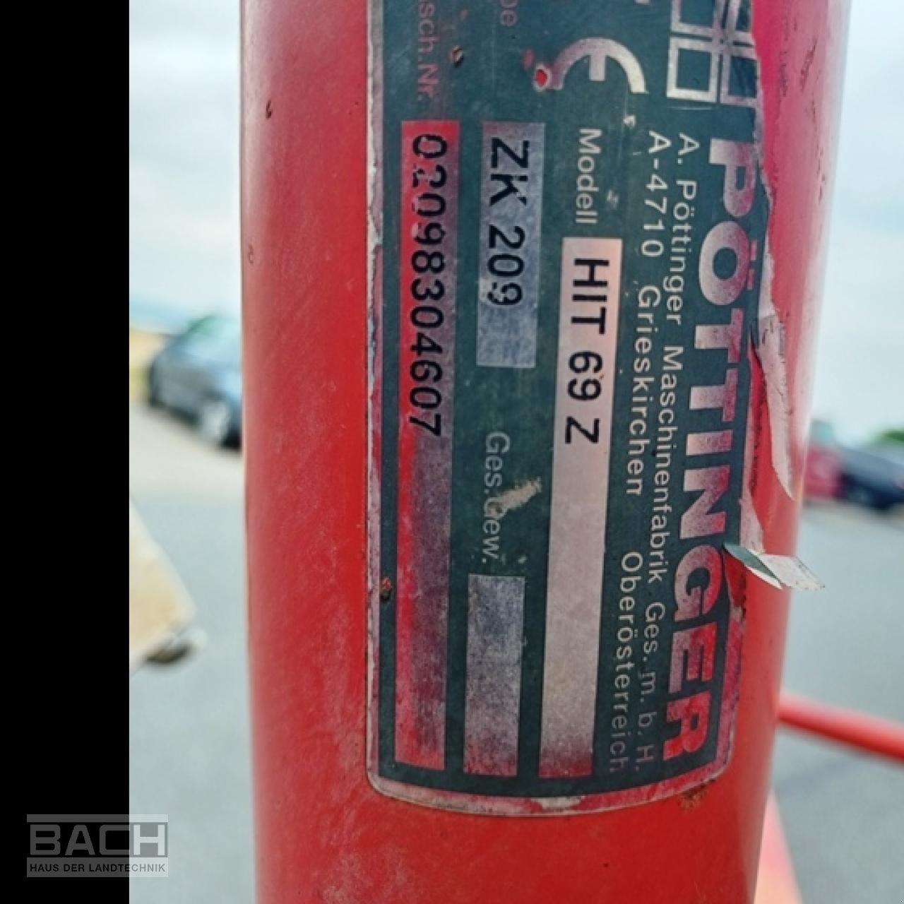 Kreiselheuer del tipo Pöttinger HIT 69 Z, Gebrauchtmaschine en Boxberg-Seehof (Imagen 7)