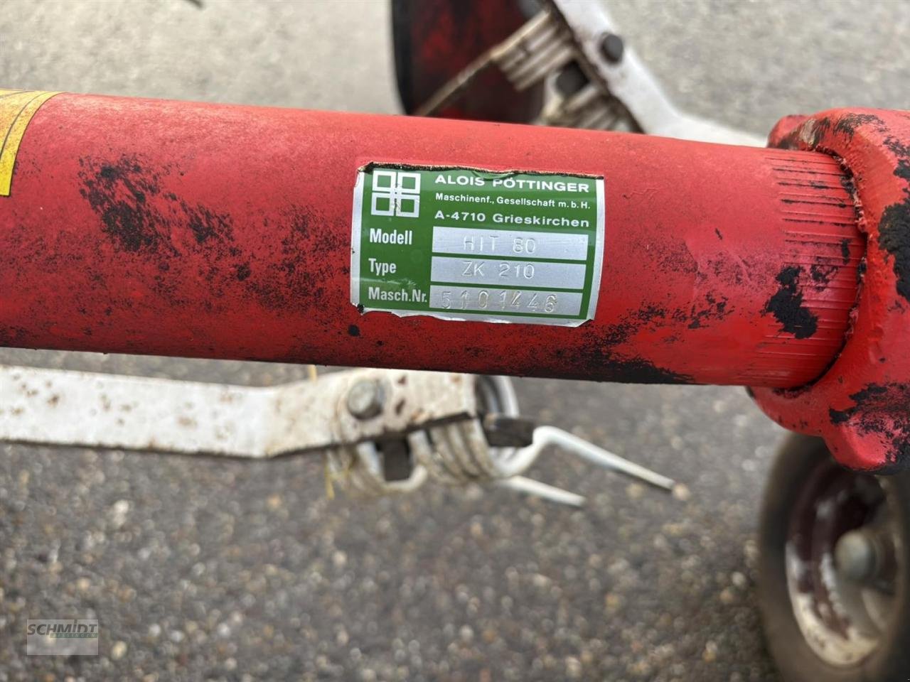 Kreiselheuer a típus Pöttinger HIT 80 AZ, Gebrauchtmaschine ekkor: Herbrechtingen (Kép 12)
