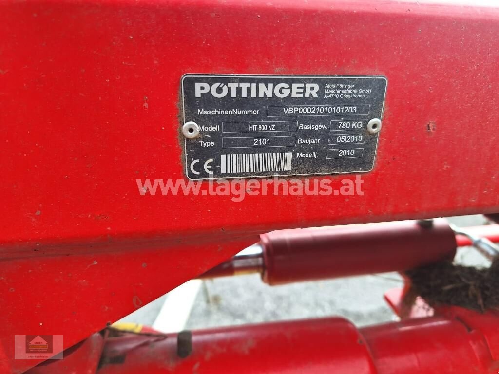 Kreiselheuer des Typs Pöttinger HIT 800 NZ, Gebrauchtmaschine in Klagenfurt (Bild 3)