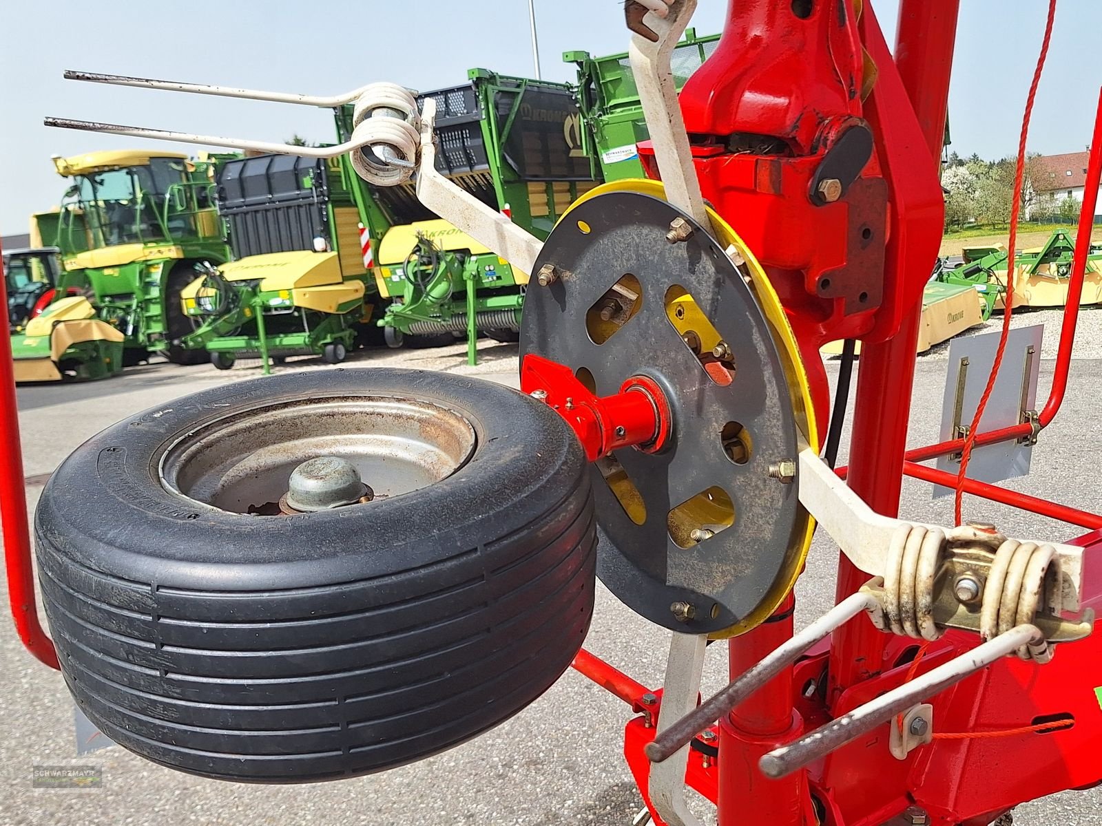 Kreiselheuer Türe ait Pöttinger Hit 810 N, Neumaschine içinde Gampern (resim 12)