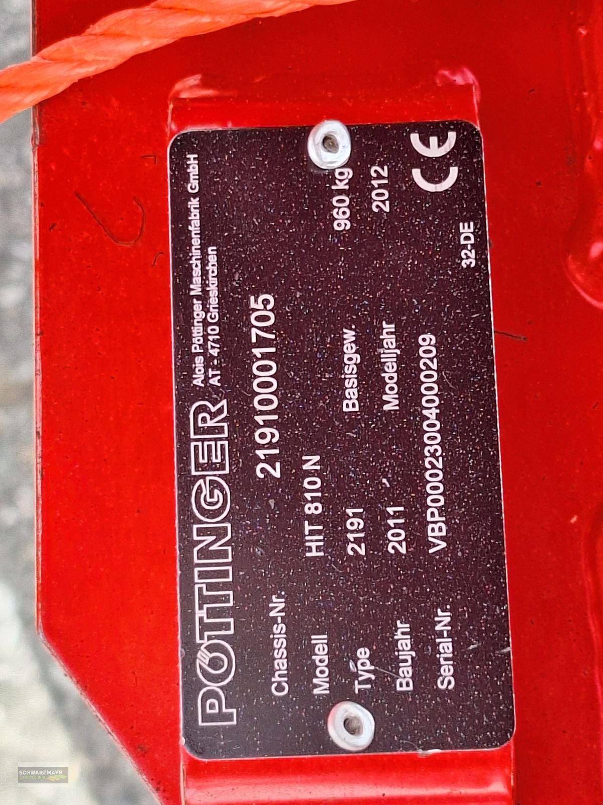 Kreiselheuer typu Pöttinger Hit 810 N, Gebrauchtmaschine v Gampern (Obrázok 21)