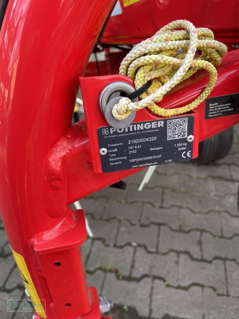 Kreiselheuer typu Pöttinger HIT 8.81 Chassic-Nr.:21920004326, Neumaschine v Idstein-Wörsdorf (Obrázek 2)