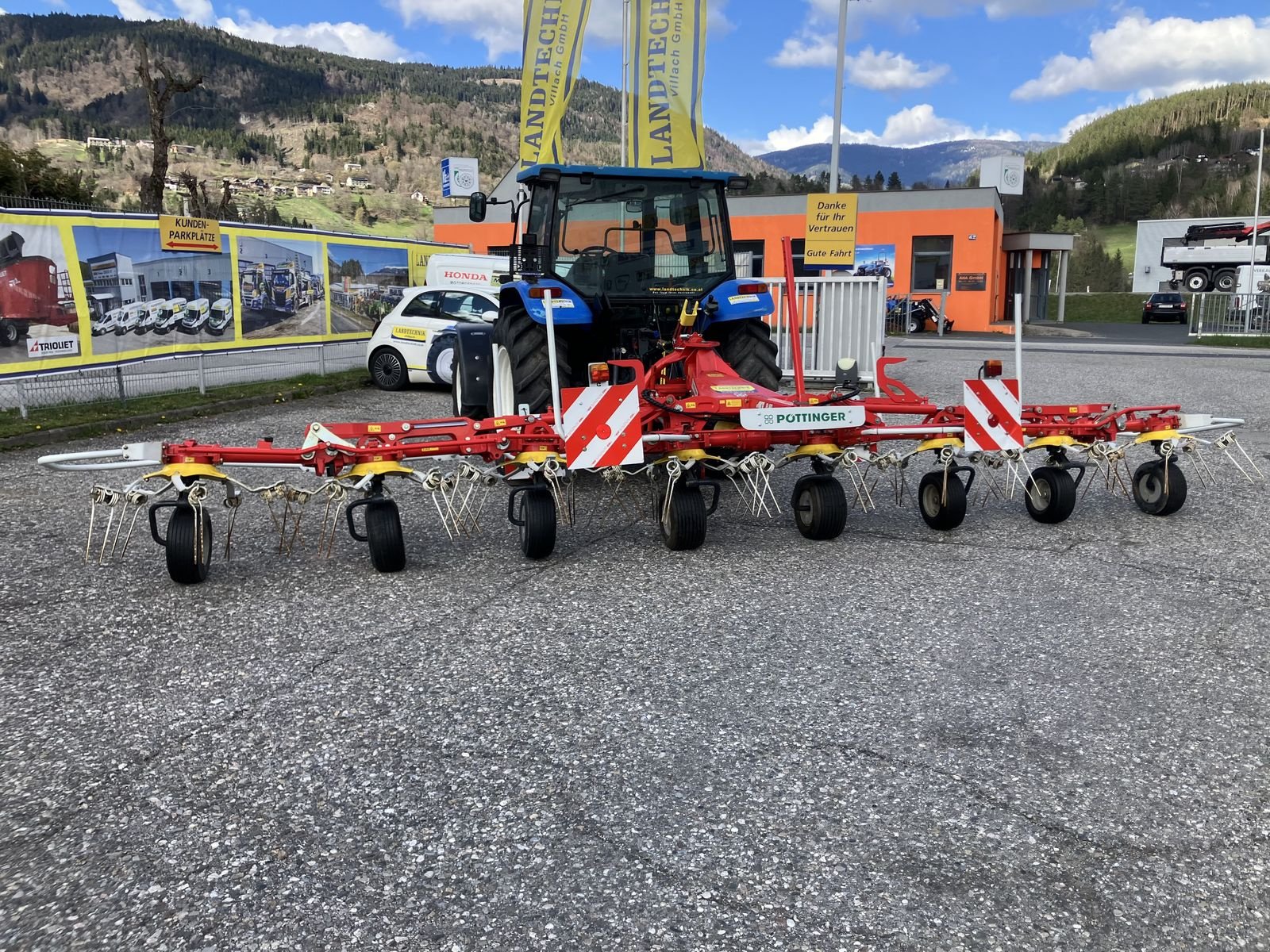 Kreiselheuer Türe ait Pöttinger HIT 8.81, Gebrauchtmaschine içinde Villach (resim 4)