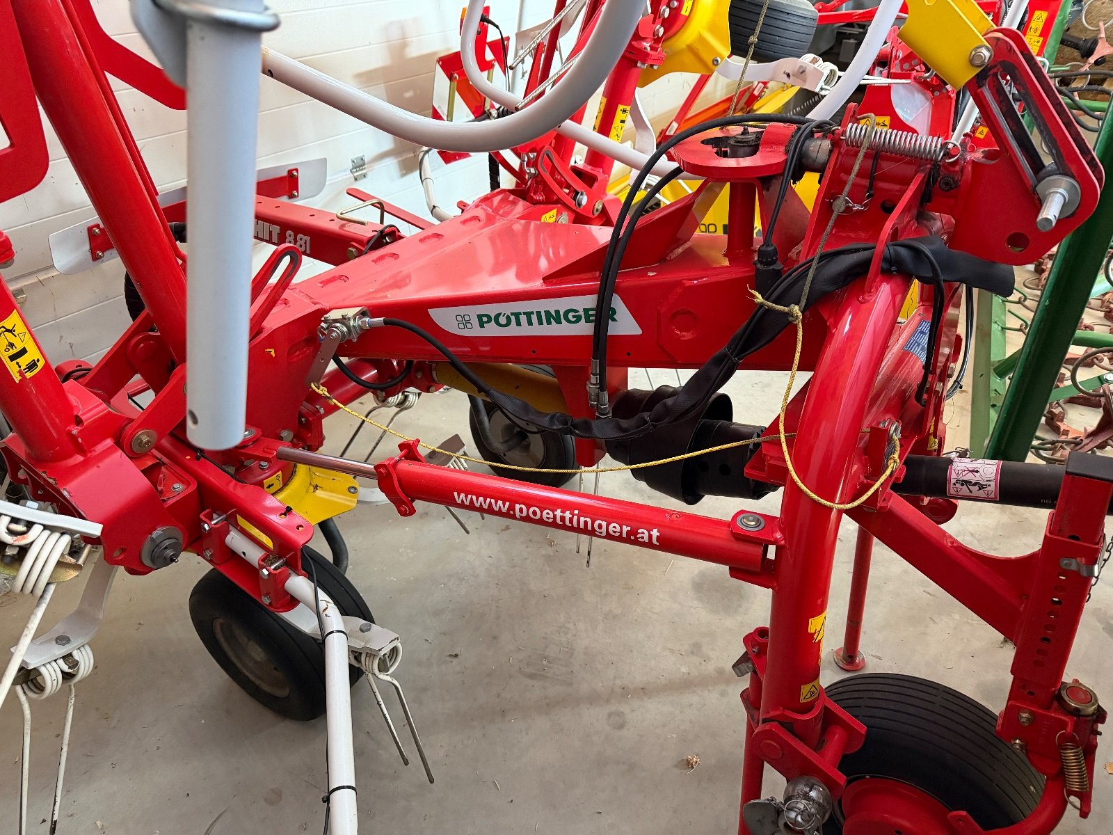 Kreiselheuer Türe ait Pöttinger Hit 8.81, Gebrauchtmaschine içinde Sankt Wolfgang  (resim 6)
