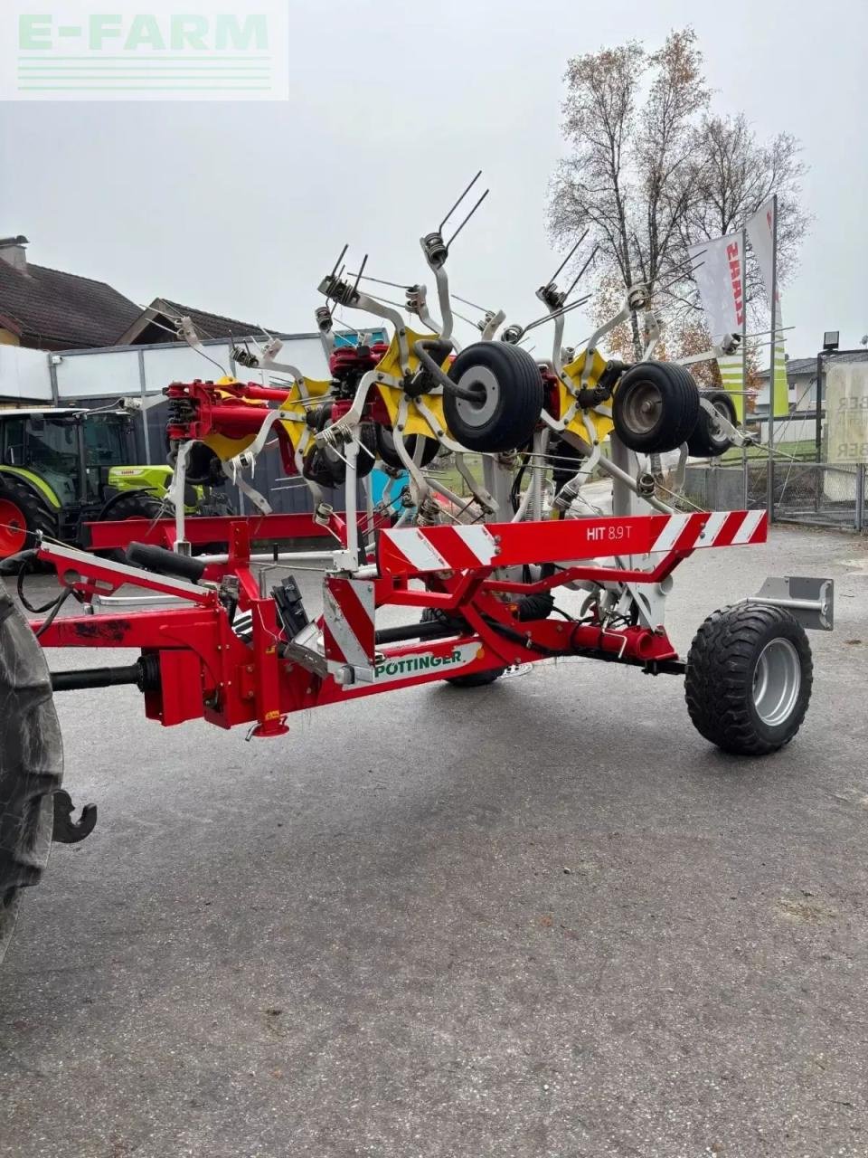 Kreiselheuer des Typs Pöttinger hit 8.91 t, Gebrauchtmaschine in ELIXHAUSEN (Bild 1)