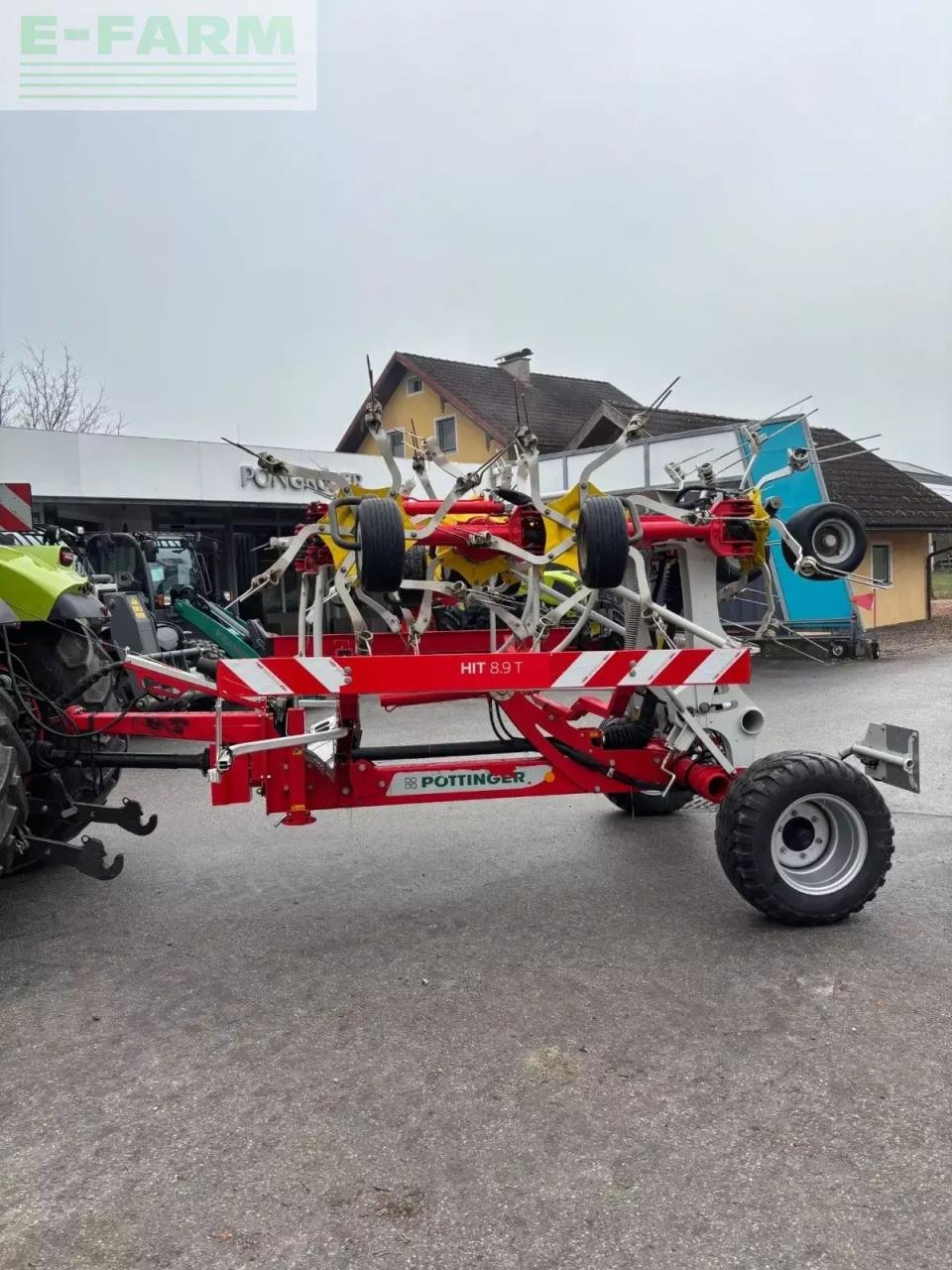 Kreiselheuer des Typs Pöttinger hit 8.91 t, Gebrauchtmaschine in ELIXHAUSEN (Bild 2)