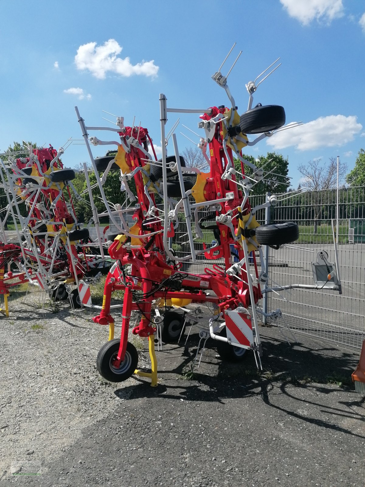 Kreiselheuer Türe ait Pöttinger Hit 8.91, Neumaschine içinde Steisslingen (resim 2)