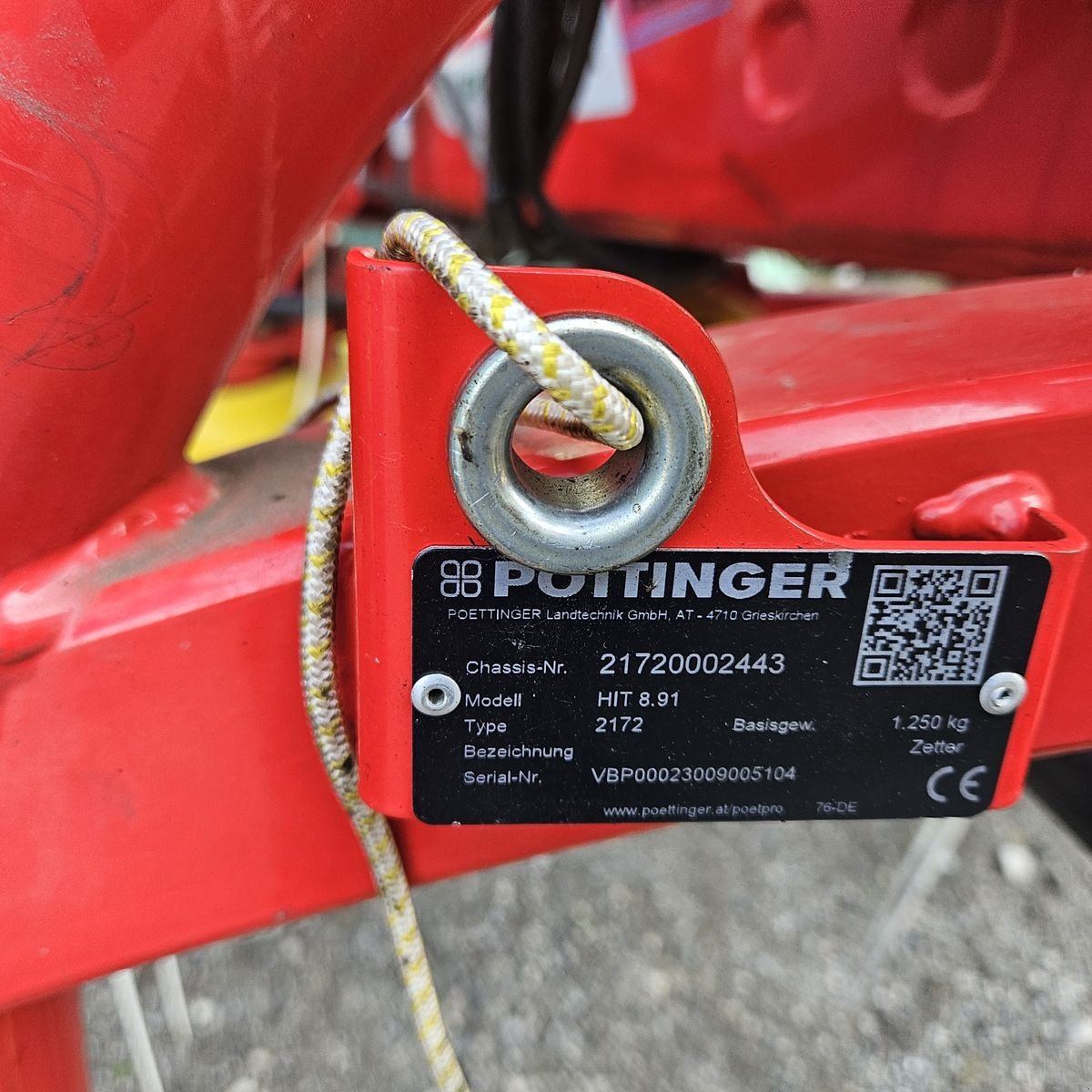 Kreiselheuer des Typs Pöttinger Hit 8.91, Gebrauchtmaschine in Hopfgarten (Bild 6)