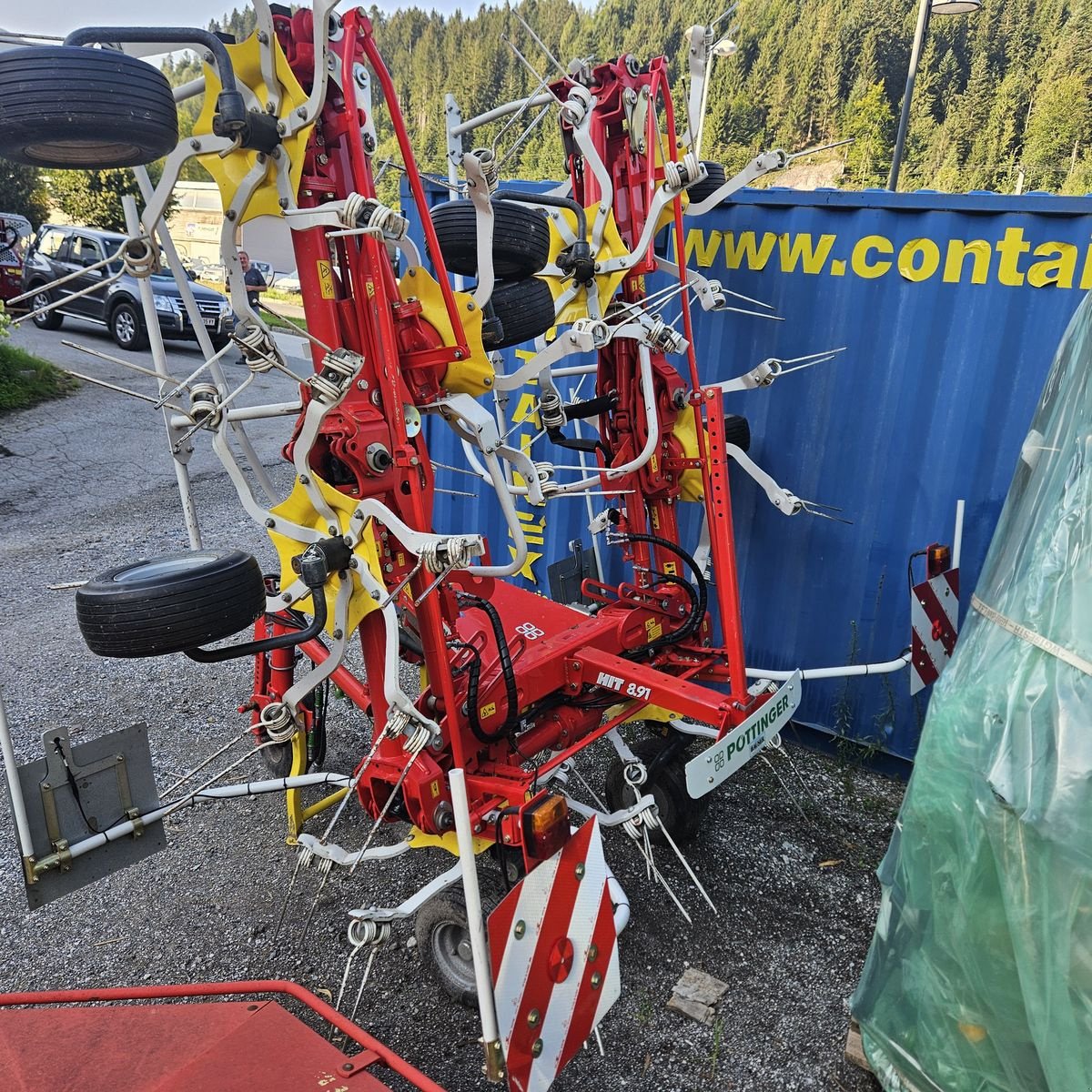 Kreiselheuer des Typs Pöttinger Hit 8.91, Gebrauchtmaschine in Hopfgarten (Bild 8)