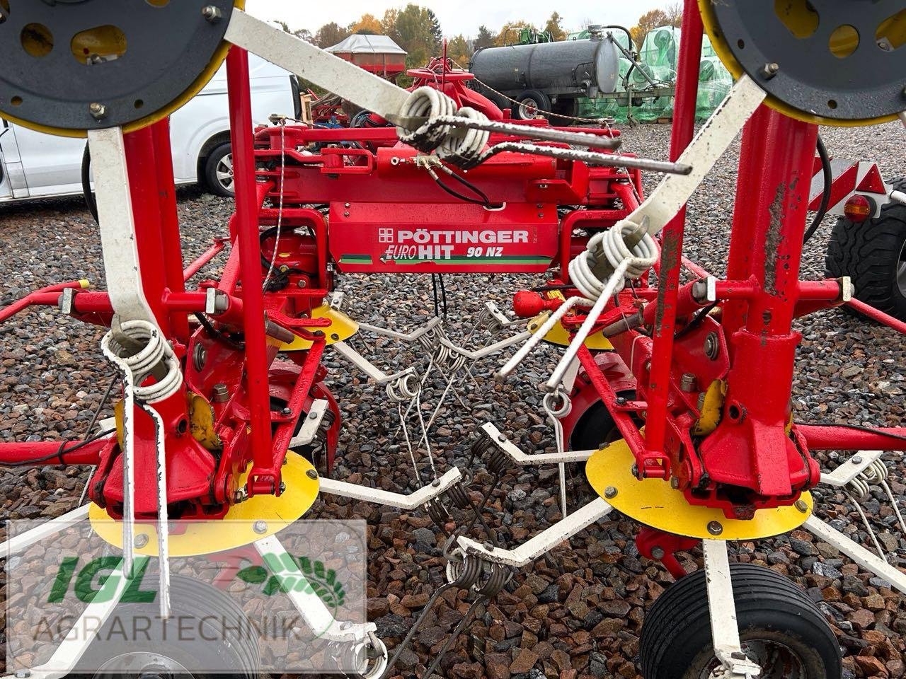 Kreiselheuer typu Pöttinger HIT 90 NZ, Gebrauchtmaschine v Nabburg (Obrázek 8)