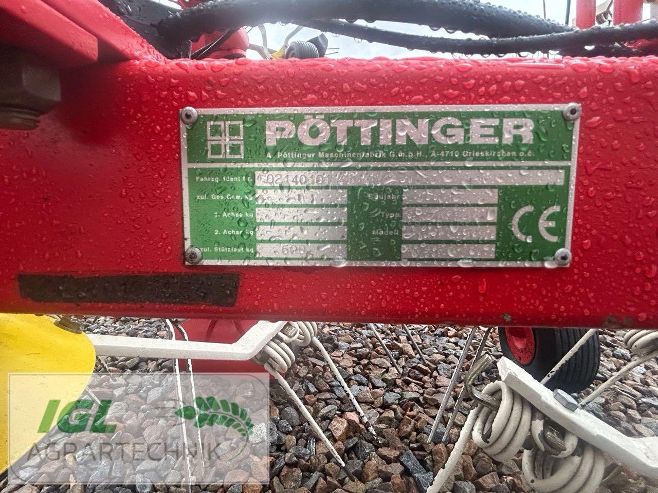 Kreiselheuer typu Pöttinger HIT 90 NZ, Gebrauchtmaschine v Nabburg (Obrázek 10)