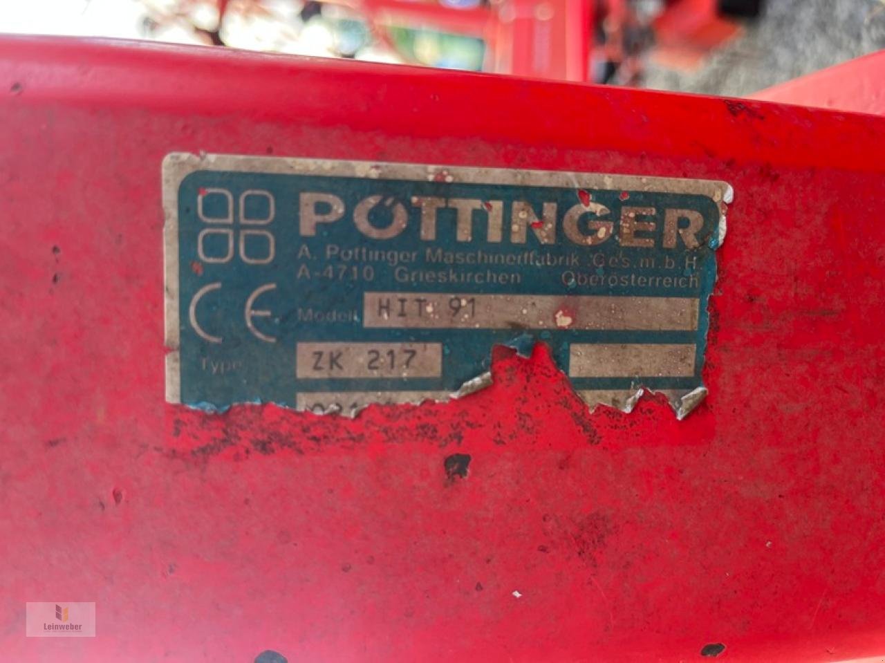 Kreiselheuer Türe ait Pöttinger Hit 91, Gebrauchtmaschine içinde Neuhof - Dorfborn (resim 5)