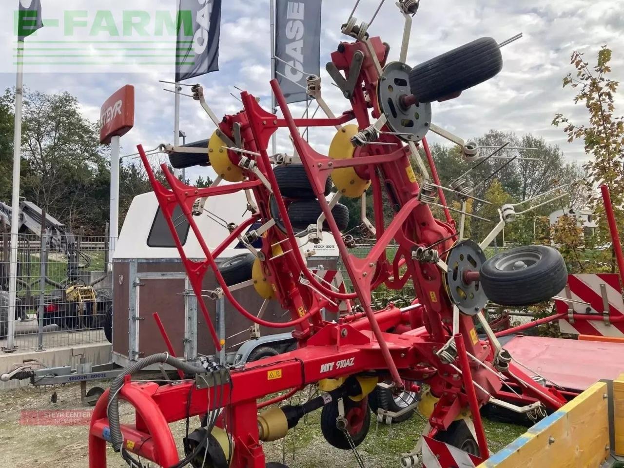 Kreiselheuer des Typs Pöttinger hit 910 az, Gebrauchtmaschine in ST. PÖLTEN (Bild 9)