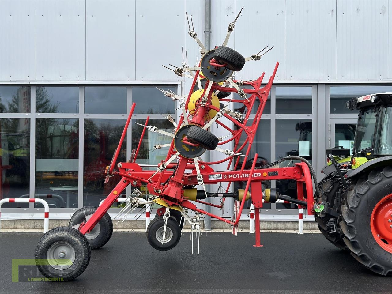 Kreiselheuer del tipo Pöttinger HIT 910 AZ, Gebrauchtmaschine In Homberg/Ohm - Maulbach (Immagine 9)